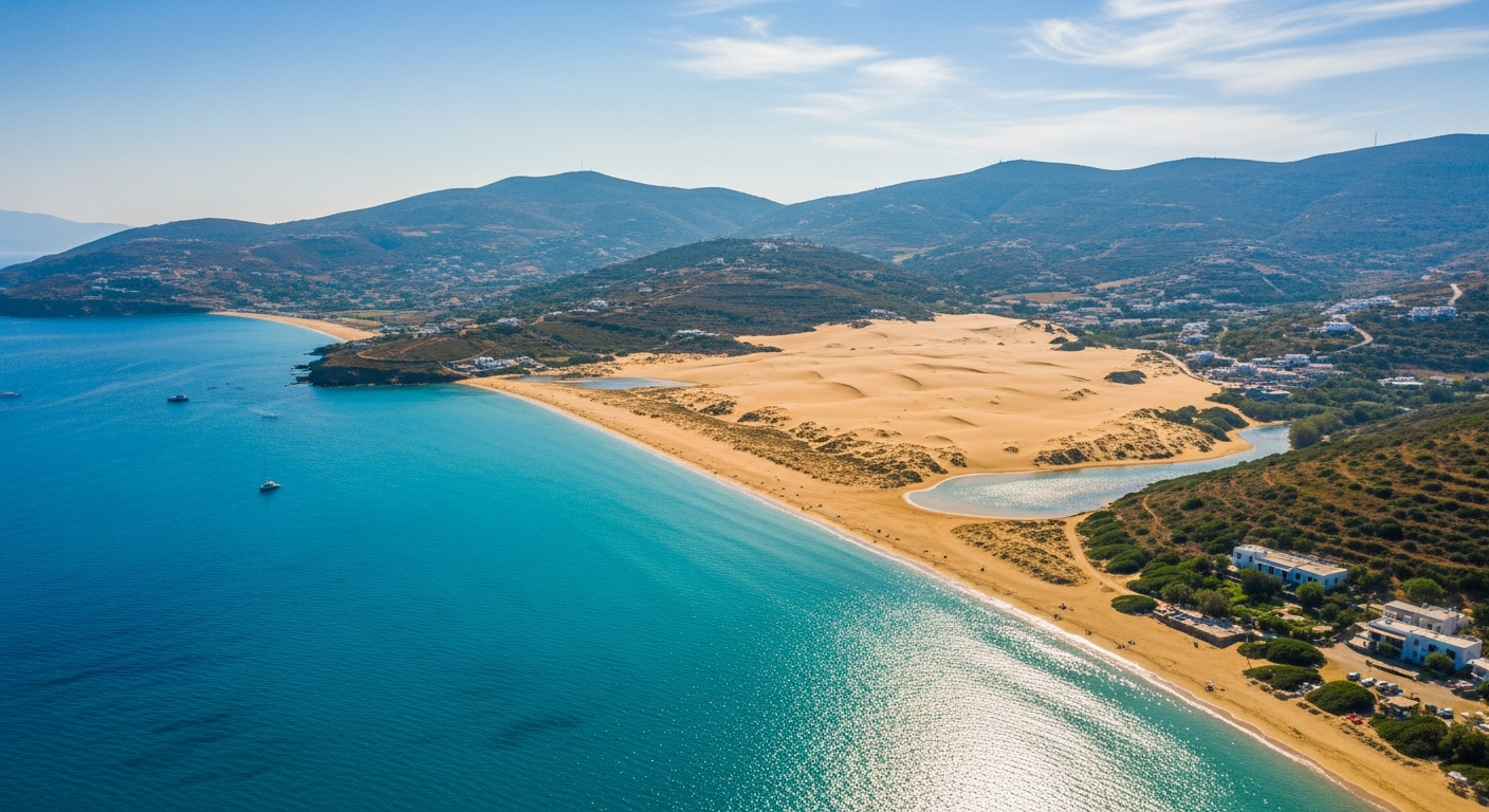Top 10 Beaches in Naxos Accessible by Bus