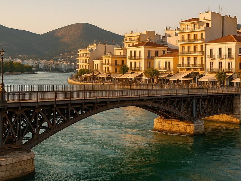 Bus routes and timetable on Evia island, Greece