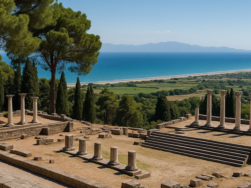 Bus routes and timetable on Kos island, Greece